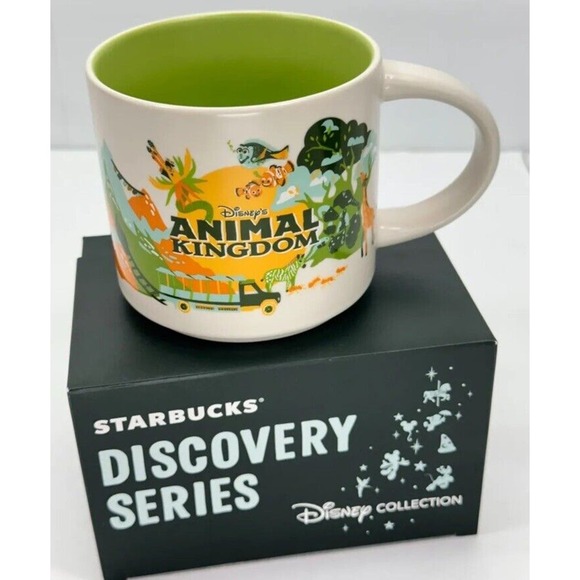 2024 Disney Parks‎ Animal Kingdom Starbucks Mug Discovery Series 14 oz C… - Picture 1 of 5